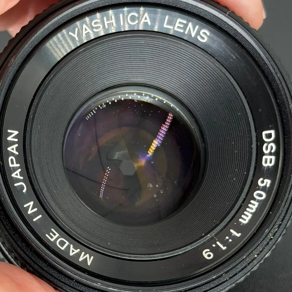 Yashica DSB 50mm F/1.9 Prime Lens Contax C/Y CY Mount Vintage Japan Manual Focus